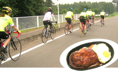 走る！走る！！ランチに向かって…