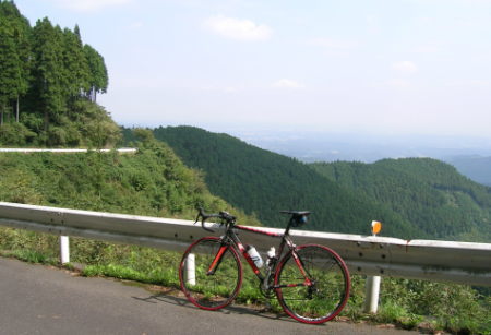 越生に向い急降下開始