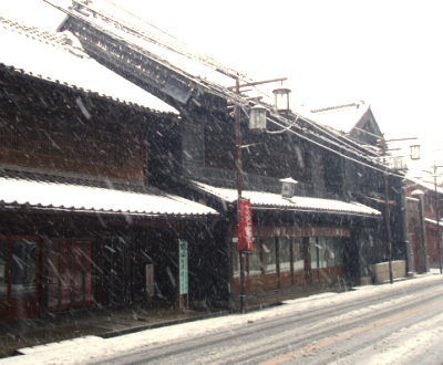 小江戸川越雪景色