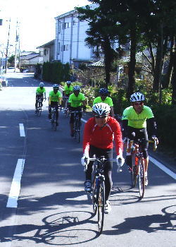 平日サイクリスト