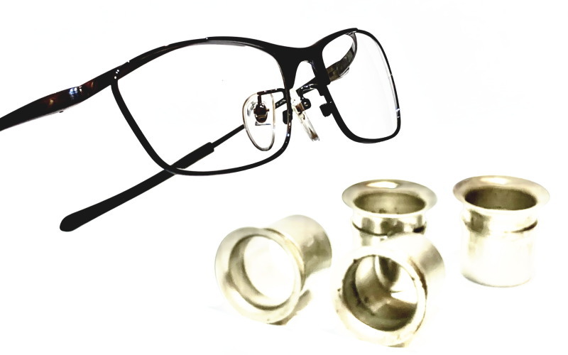 ハイクオリティ 1ペアプラスチックガラス交換テンプル眼鏡フレームテンプル ブルーブラック