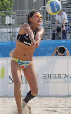 田中姿子プロビーチバレープレーヤー